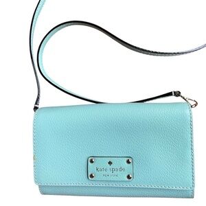 Kate Spade New York Women's Natalie Wellesley Leather Clutch Crossbody Bag